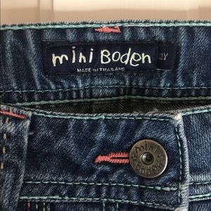 Mini Boden girls jeans 11 yrs. Never worn.